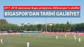 Bigaspor’dan kupada tarihi galibiyet!