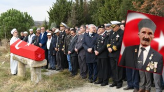 Lapsekili Kıbrıs Gazisine son görev