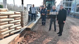 Biga'nın cadde ve sokakları tek tek yenileniyor