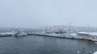 Çanakkale-Eceabat feribot seferleri durduruldu