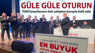 Çanakkale’de TOKİ konutları sahiplerini buldu