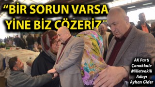 Ayhan Gider: “Bir sorun varsa, yine biz çözeriz”