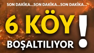 Çanakkale yangın kıyameti yaşıyor: 6 köy boşaltılıyor!