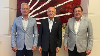 CHP'li Erkek ve Güneşhan, Kılıçdaroğlu ile bir araya geldi