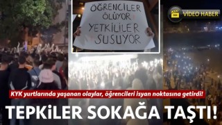 Çanakkale’de üniversite öğrencilerinden ‘KYK’ protestosu!