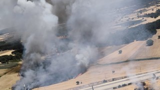 Çanakkale-Gökçalı köyündeki yangın kontrol altında