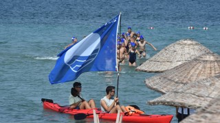 Çanakkale’nin plajları bu sene de mavi bayraklı