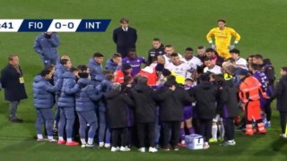 Fiorentina-Inter maçında yürekler ağza geldi: Edoardo Bove yere yığıldı, maç tatil edildi