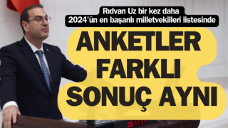 Anketler farklı, sonuç aynı: Rıdvan Uz bir kez daha 2024’ün en başarılı milletvekilleri listesinde