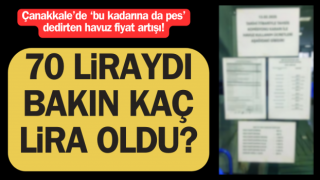 Çanakkale’de ‘bu kadarına da pes’ dedirten havuz fiyat artışı!