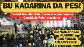 Terörist başı Abdullah Öcalan’ın yapacağı açıklamada ‘Çanakkale Ruhu’ olacakmış!