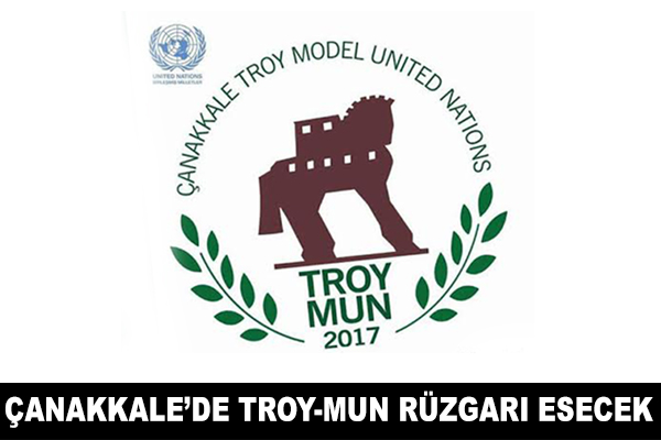 Çanakkale’de TroyMUN rüzgarı esecek