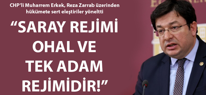 Muharrem Erkek: "Saray rejimi OHAL ve tek adam rejimidir!"