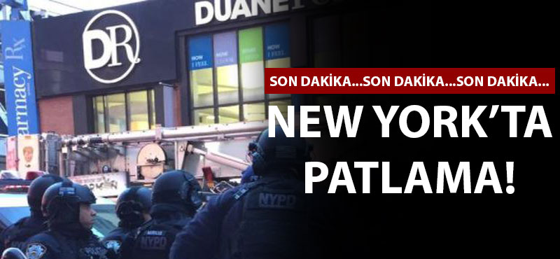 New York'ta patlama!