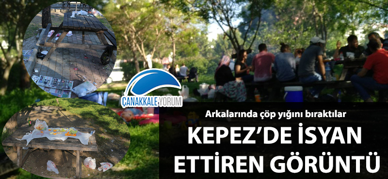 Kepez'de isyan ettiren görüntü!