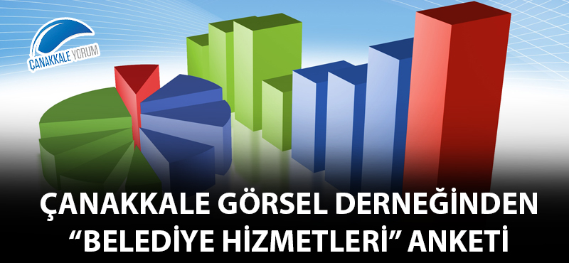 Çanakkale Görsel Derneğinden "belediye hizmetleri" anketi