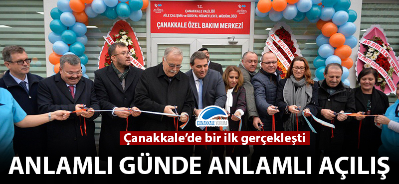 Anlamlı günde anlamlı açılış