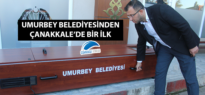 Umurbey Belediyesinden Çanakkale’de bir ilk