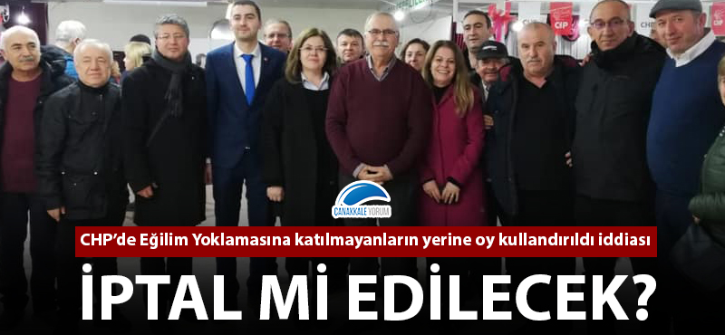 CHP'de Eğilim Yoklamasına katılmayanların yerine oy kullandırıldı iddiası!