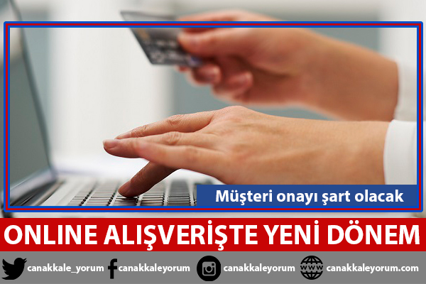 Kredi kartıyla online alışverişte yeni dönem