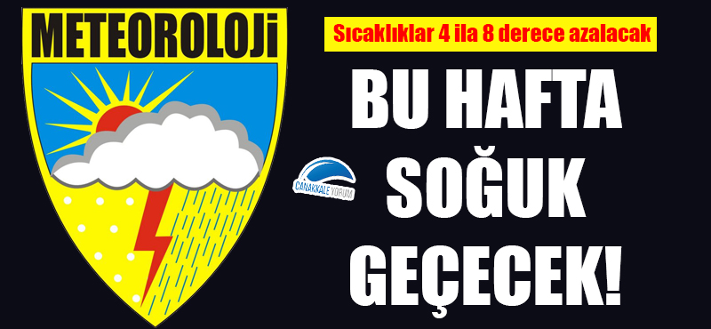 Bu hafta soğuk geçecek!