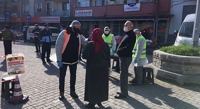 Yenice pazarında bir dizi güvenlik önlemi