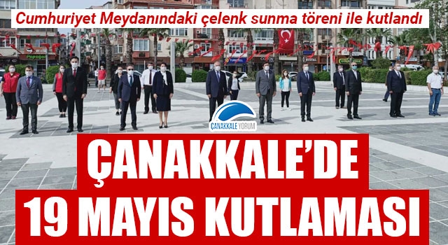 Çanakkale'de 19 Mayıs kutlaması