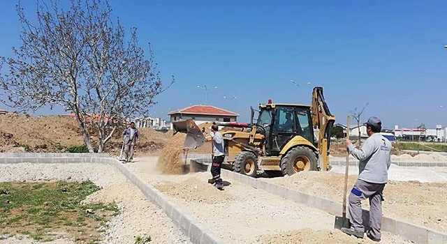 Yeni yerleşim bölgesinde çalışmalar sürüyor