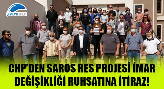 CHP'den Saros RES Projesi İmar Değişikliği Ruhsatına itiraz!