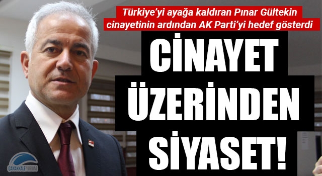 Cinayet üzerinden siyaset!