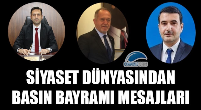 Siyaset dünyasından Basın Bayramı mesajları