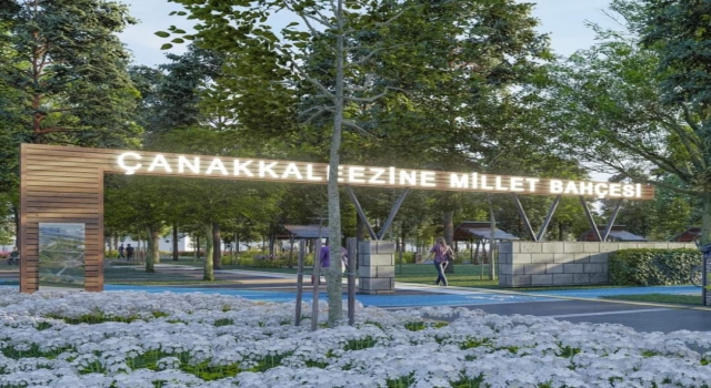 Bölgede bir ilk olacak: Ezine Millet Bahçesi ihaleye çıkıyor