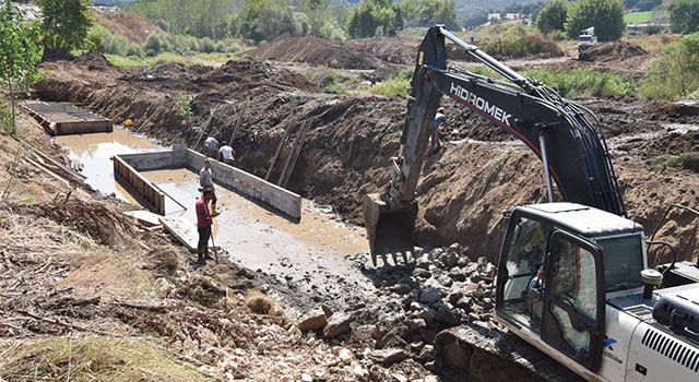 Çan'da Kocabaş Çayı 2. Etap Islah çalışmaları başladı