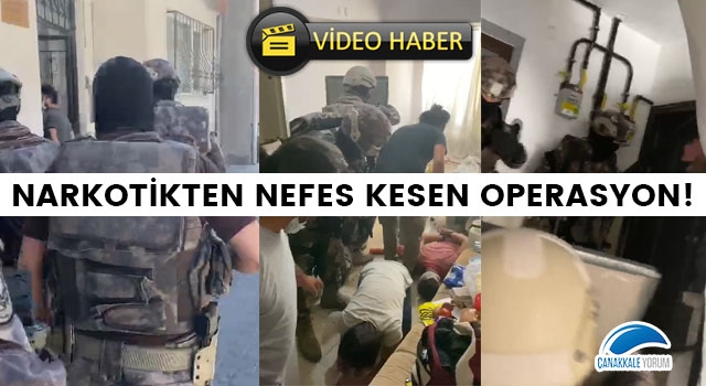 Narkotikten nefes kesen operasyon!