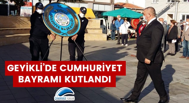 Geyikli'de Cumhuriyet Bayramı kutlandı