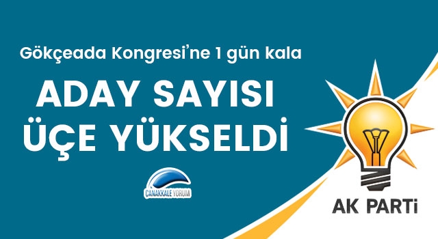 Gökçeada Kongresi öncesi aday sayısı üçe yükseldi!