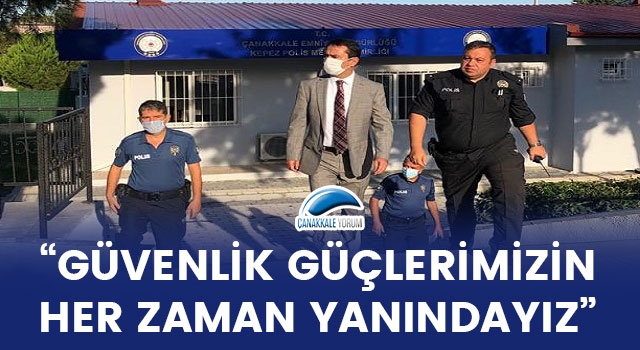 Vali Aktaş: "Güvenlik güçlerimizin her zaman yanındayız"