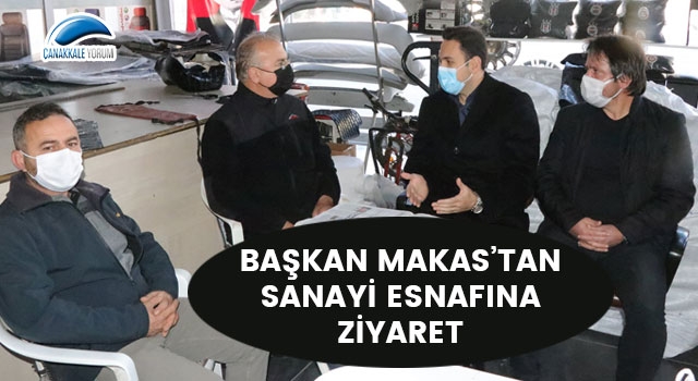 Başkan Makas'tan sanayi esnafına ziyaret