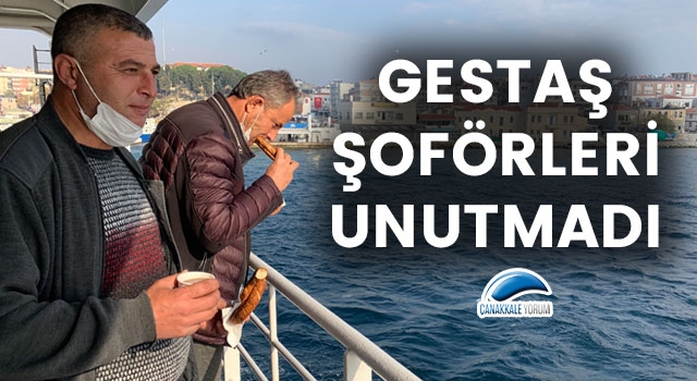 Gestaş, şoförleri unutmadı