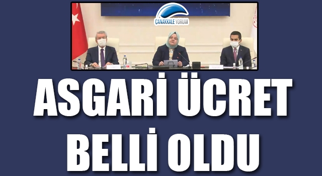 2021 yılı asgari ücret rakamı belli oldu