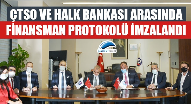 ÇTSO ve Halk Bankası arasında finansman protokolü imzalandı