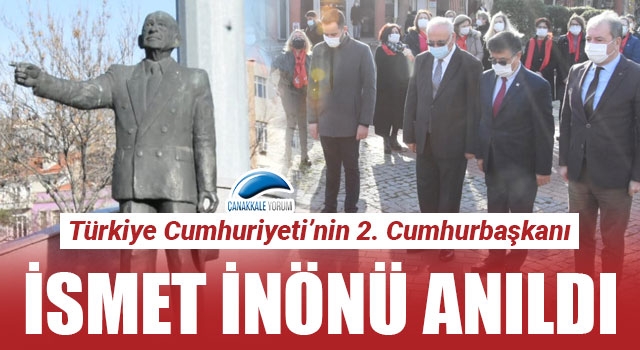 İsmet İnönü anıldı