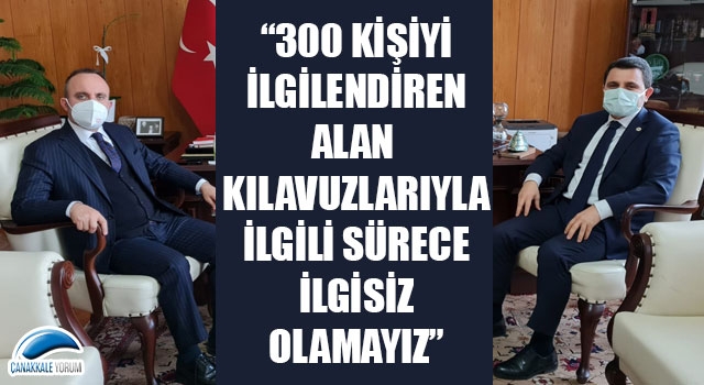 Bülent Turan: “300 kişiyi ilgilendiren alan kılavuzlarıyla ilgili sürece ilgisiz olamayız”