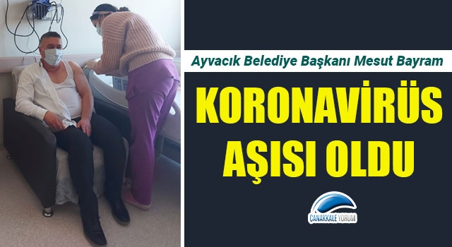 Başkan Bayram koronavirüs aşısı oldu