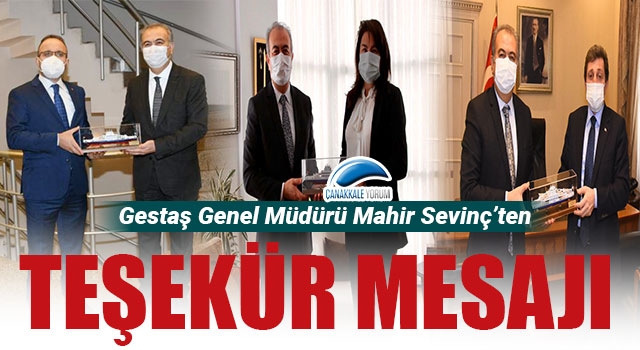 Mahir Sevinç’ten teşekkür mesajı