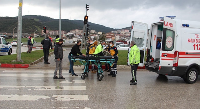 Çan’da trafik kazası: 1 yaralı