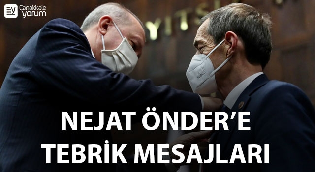 AK Parti’den Nejat Önder’e tebrik mesajları