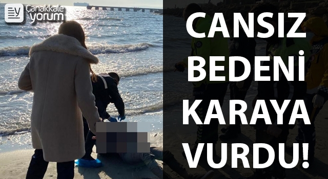 Denize düşen gemicinin cansız bedeni karaya vurdu!