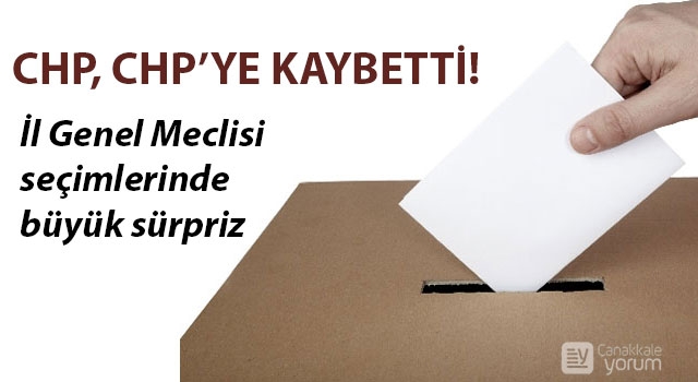 İl Genel Meclisi seçimlerinde büyük sürpriz: CHP, CHP’ye kaybetti!