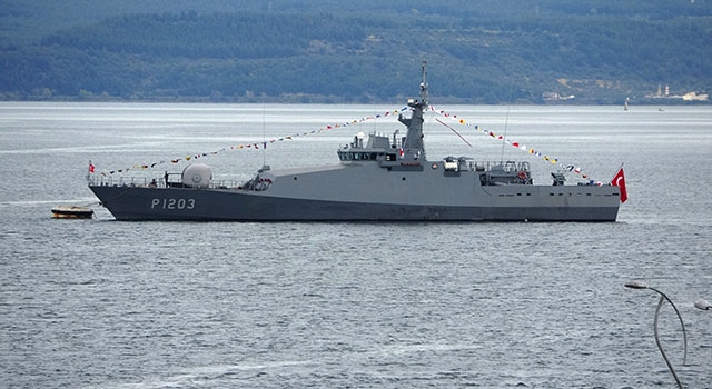 TCG Kumkale, 23 Nisan kutlamaları için Çanakkale’de